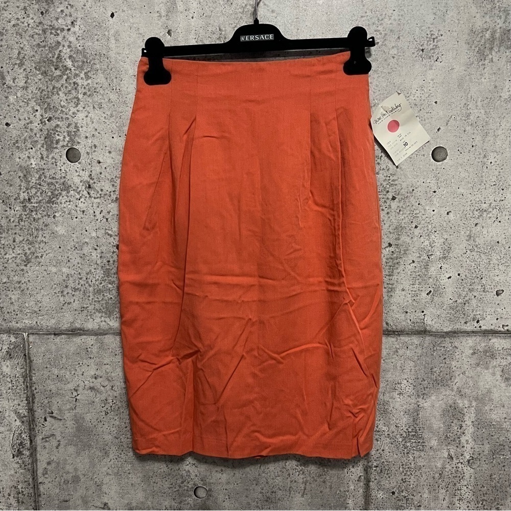 🆕 Vtg Diane Von Furstenberg Woolblend Pencil Skirt